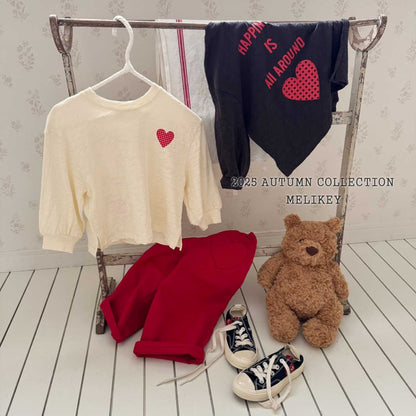 Heart wide pants