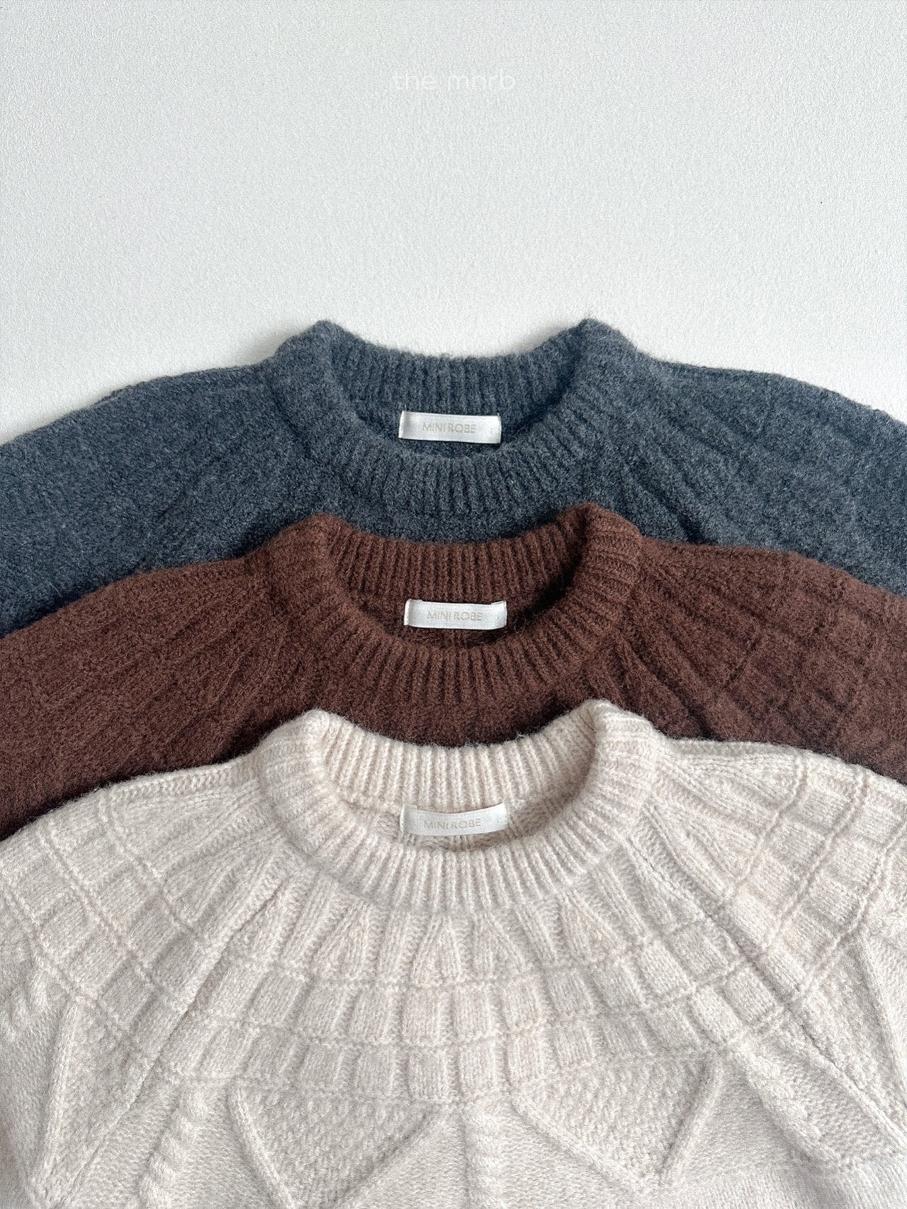 Cable knitwear