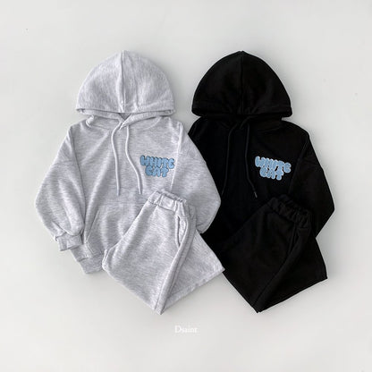 White cat hoodie set