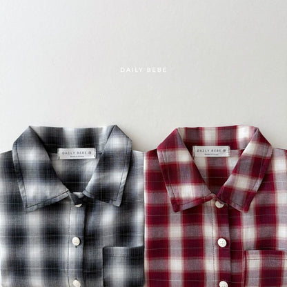 Autumn check shirt