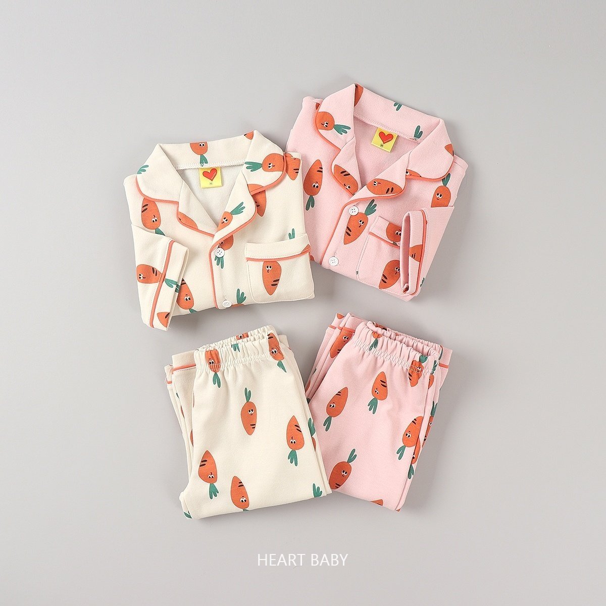 Carrot pajama set