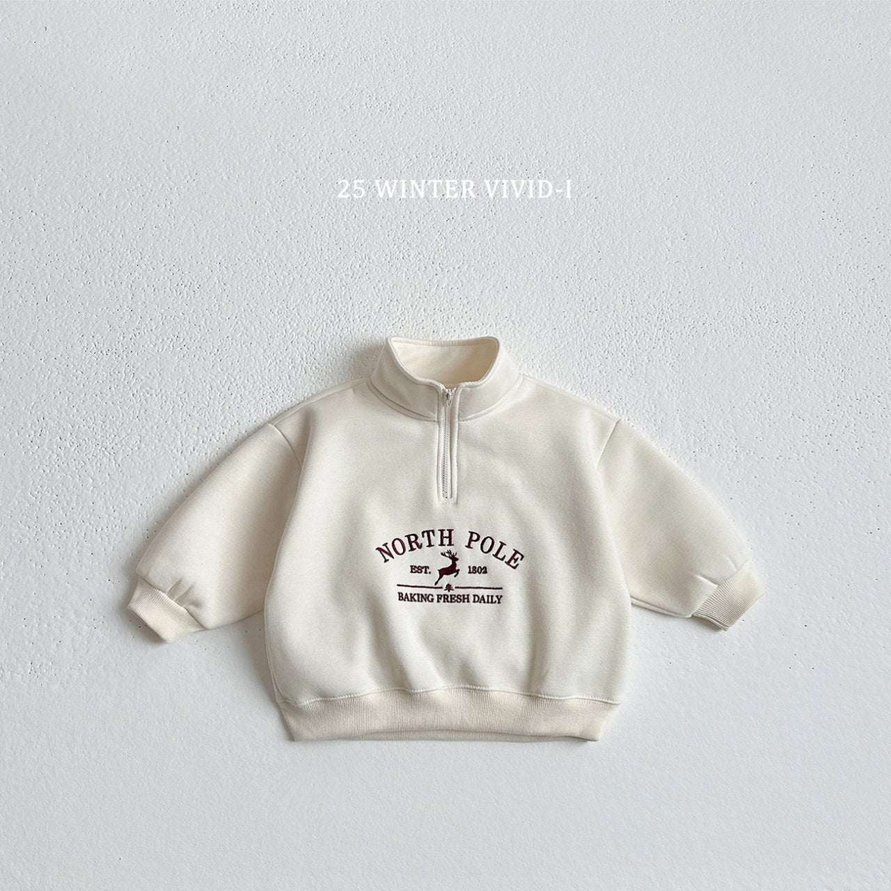 North pole anorak sweatshirt