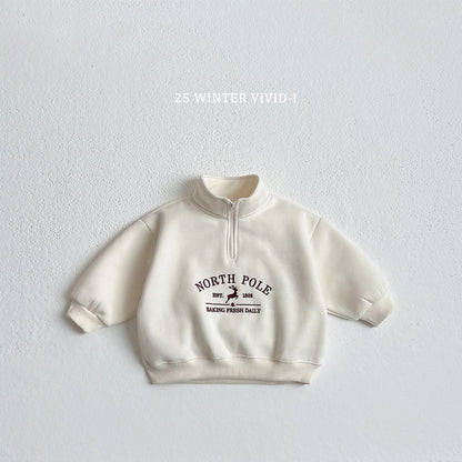 North pole anorak sweatshirt