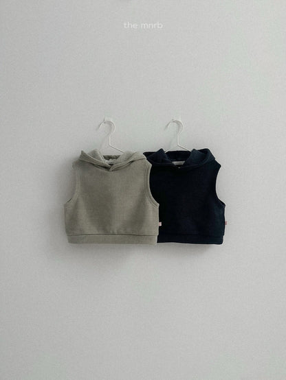 Snow hooded vest