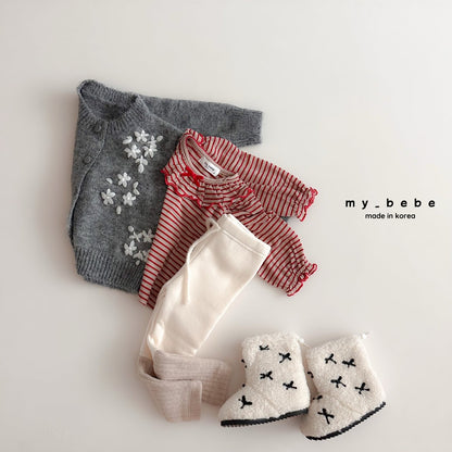 Mary wool frill top