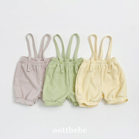 Pastel pumpkin suspender bloomers