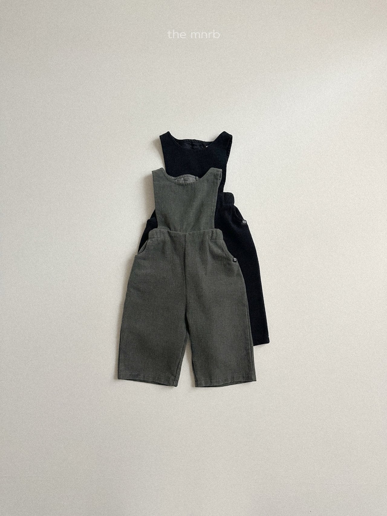 Peach overalls