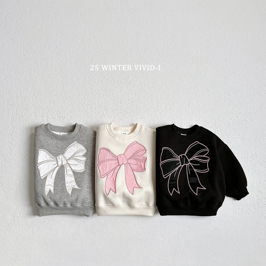Ribbon sweatshirt